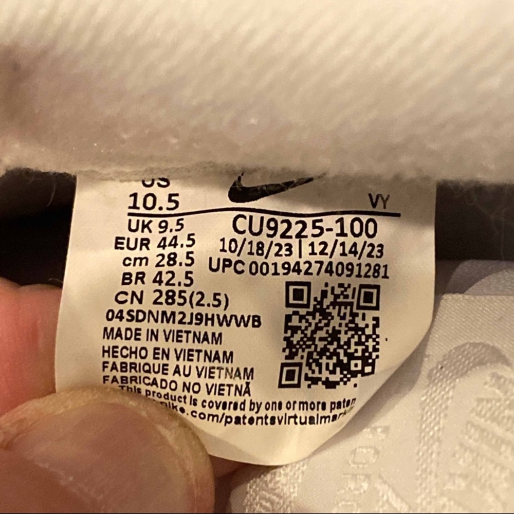 Supreme / Nike Air Force SP Low “White” BNIB Men’s SZ-10. - Picture 13 of 15